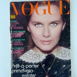 Vogue Italia March 1978-2 with Dominique Sanda by François Lamy
